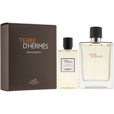 Hermes Terre d'Hermes /for men/ Set -  edt 100 ml + edt 12.5 ml + a/s balm 40 ml 